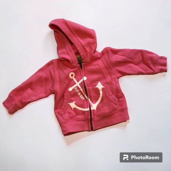 Other - Baby Girl "Put-in-Bay" Pink Hoodie Size 6M